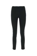 Pt Torino Black Stretch Viscose Pant