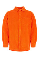 Erl Orange Corduroy Shirt