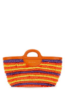 Bolso de verano de tela multicolor marni
