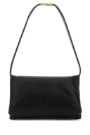Marni Black Leather Prisma Shoulder Bag