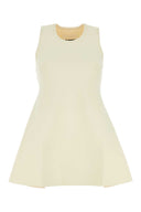 Jil Sander Ivory Viscose Blend Top