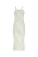 Gimaguas Zwei -Ton -Nylon -Mischung Fuzzy -Kleid