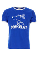 Wildes Esel Elektrisches blaues Baumwoll -T -Shirt