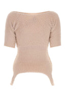Mm6 Maison Margiela Powder Pink Nylon Top
