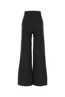 Palm Angels Black Polyester Blend Pant