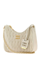 Miu Miu Ivory Leather Handbag