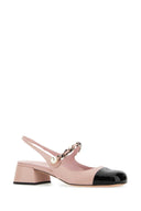 Miu Miu Pink Leather Pumps