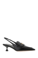 Miu Miu Black Leather Pumps