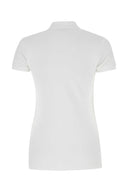 Polo Ralph Lauren White Stretch Piquet Polo Shirt