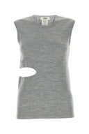 Fendi graue Wolle Mischung