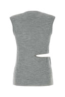 Fendi graue Wolle Mischung