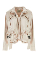 Fendi hellrosa satinjacke