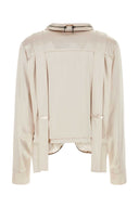 Fendi hellrosa satinjacke
