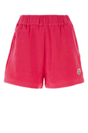 Pantaloncini di Chenille Moncler Fuchsia