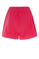 Pantaloncini di Chenille Moncler Fuchsia