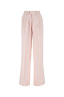 Amiri Light Pink Viscose Wide Leg Pant