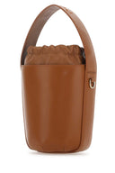 Chloe Caramel Leather Bucket Bag