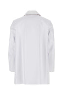 Maison Margiela Chalk Pvc Trench Coat