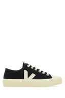 Veja Black Canvas Wata II Sneakers
