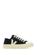 Veja Black Canvas Wata II Sneakers