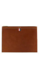Thom Browne Brown Leather Document Case