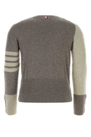 Thom Browne Zwei -Ton -Kaschmirpullover