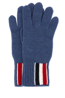 Thom Browne Air Force Blue Wool Gloves