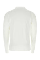 Fred Perry White Piquet Polo Shirt