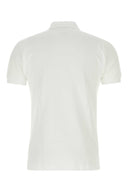 Comme des Garcons Gioca a polo di piquet bianco