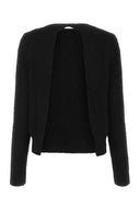 Bottega Veneta Black Terry Fabric Sweater