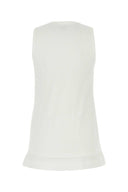Bottega Veneta White Jersey Top