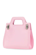 Salvatore Ferragamo Pink Leather Mini Wanda Handbag