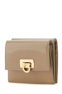 Salvatore Ferragamo Beige Leather Wallet