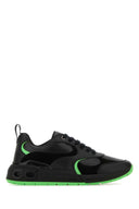Salvatore Ferragamo Black Leather Cosimina Sneakers