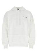 Botter weiße Baumwolle übergroßes Sweatshirt