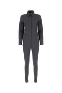 Prada Grafite Stretch Stretch Poplin tute
