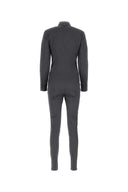 Prada Grafite Stretch Stretch Poplin tute