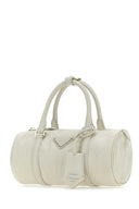 Prada White Leather Small Handbag