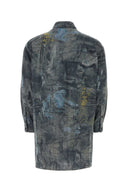 Yohji Yamamoto gedrucktes Baumwollhemd
