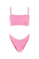 Hunza G Fluo Pink Stretch Nylon Gigi Bikini