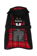 Arnés de perro de algodón negro de Barbour