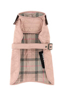 Barbour pastel rosa nylon arnés para perros