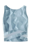 Top in poliestere elastico sudato Betty multicolore