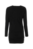 Versace Black Stretch Viscose Mini Dress