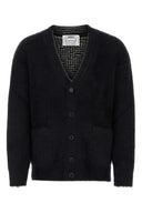 Cardigan de mezcla de nylon negro de Missoni