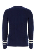 Valentino Garavani Marine Blue Wollpullover