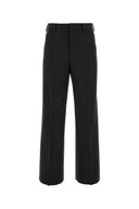 Valentino Garavani Graphit Wolle Hose