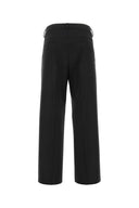 Valentino Garavani Graphit Wolle Hose