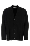 Jil Sander Black Wool Cardigan