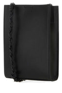 Jil Sander Black Leather Small Tangle Crossbody Bag